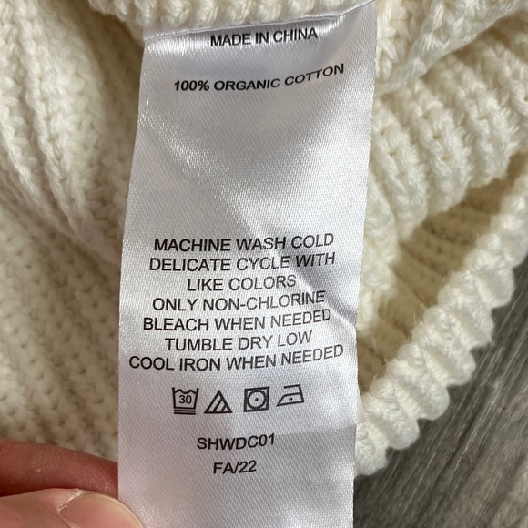 Quince 100% Organic Cotton Fisherman Crew Sweater - Picture 12 of 13